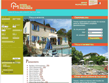 Tablet Screenshot of maison-en-provence.com